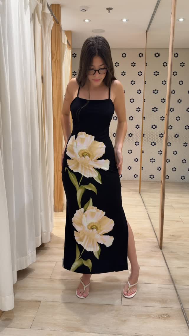 2294 | Vestido Flor de Ébano