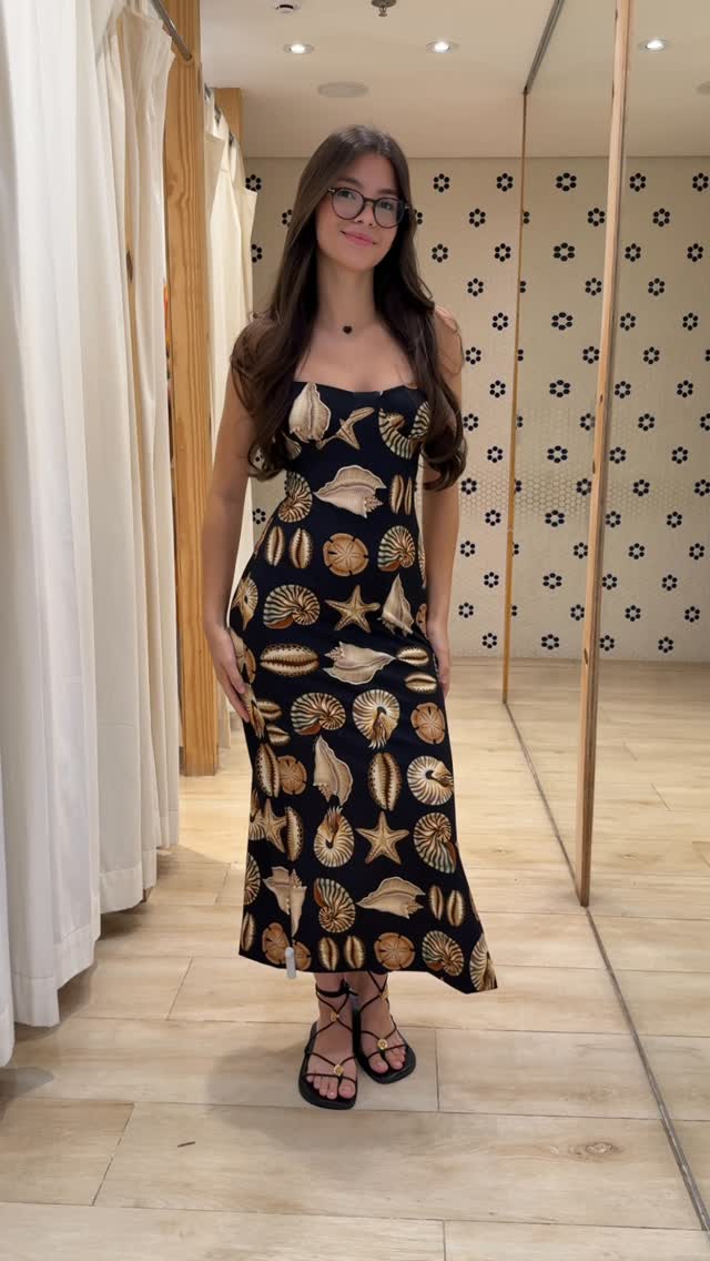 1245 | Vestido Maré Dourada